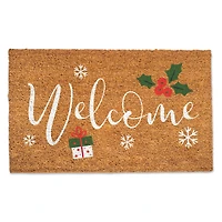 Welcome Christmas 30" x 18" Door Mat