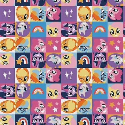 Camelot Fabrics My Little Pony Peek-A-Boo Cotton Precut Fabric Bundle