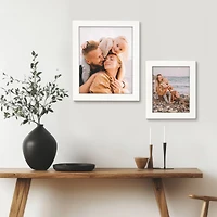 Home 11" x 14" White Flat Frame by Studio Décor®