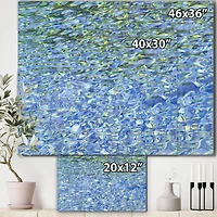 Designart - Sunny Water With Transparent Waves Reflecting Gentle Sunshine II