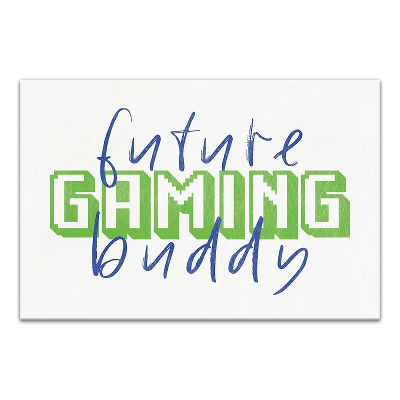 Future Gaming Buddy 24" x 16" Canvas Wall Art