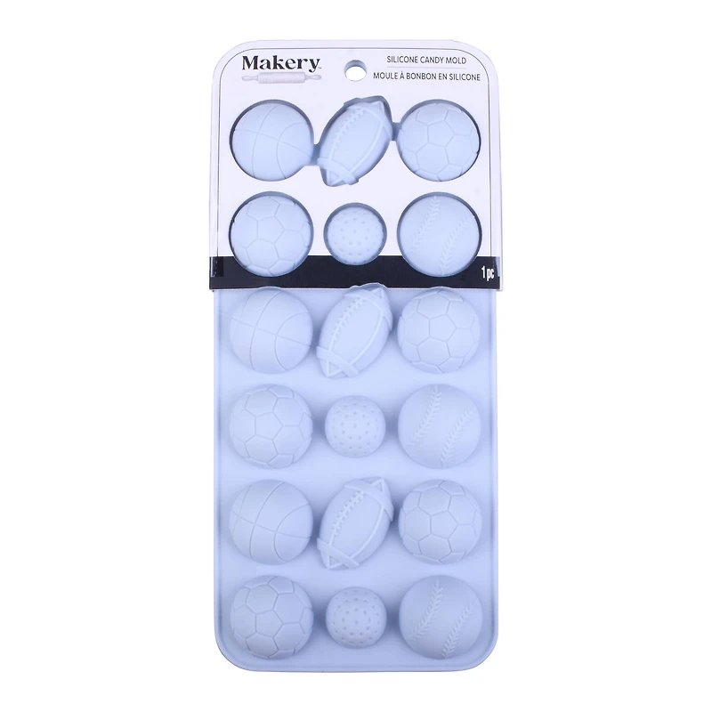 Sports Balls Silicone Candy Mold by Makery™