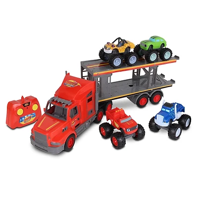 NKOK Blaze & The Monster Machines R/C Transporter with Monster Machines