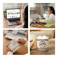 Cricut Explore® 4 in Seashell & Digital Content