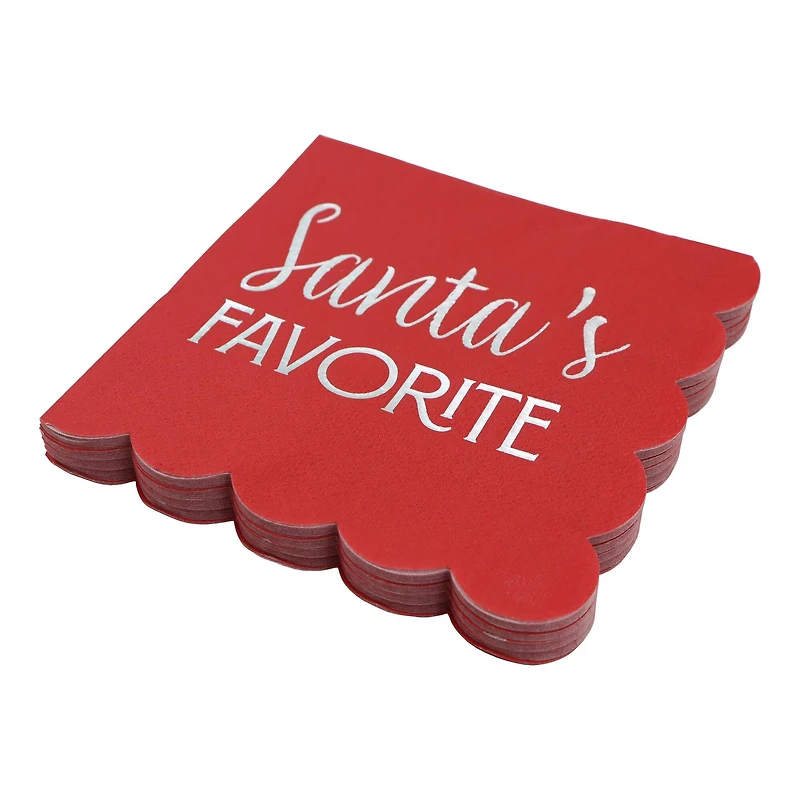 Santa's Favorite Beverage Napkins, 20ct. by Celebrate It™