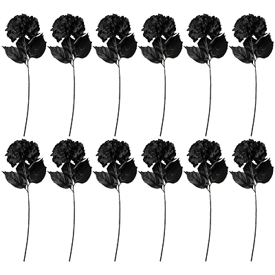 12 Pack: Black Hydrangea Stem by Ashland®