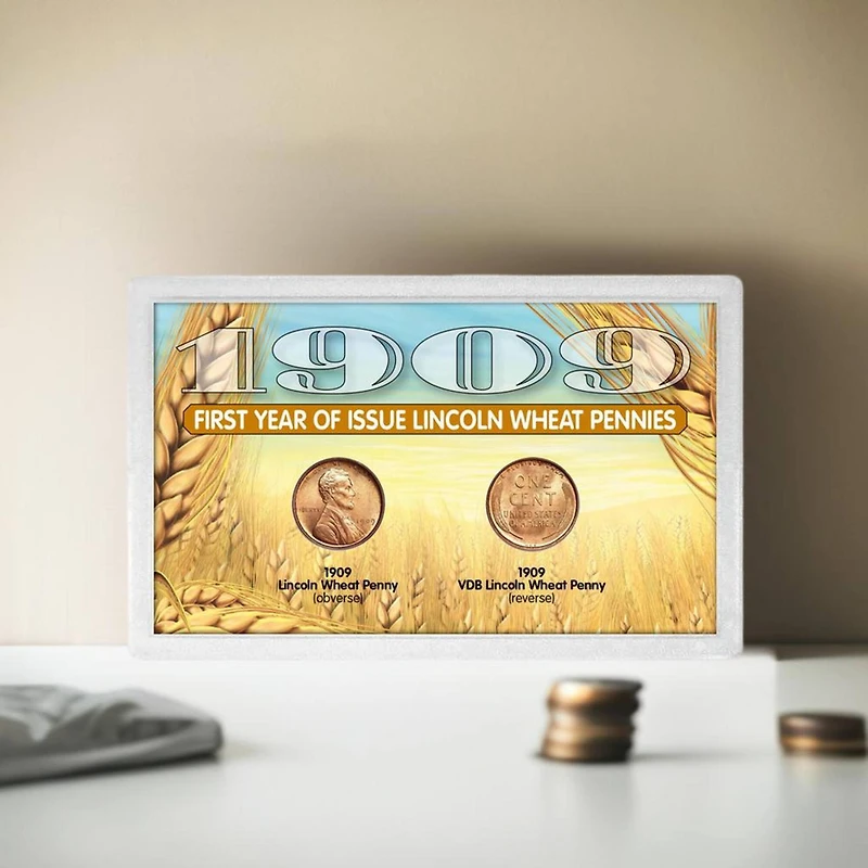 1909 and 1909 VDB “First-Year of Issue" Lincoln Wheat-Ear Pennies