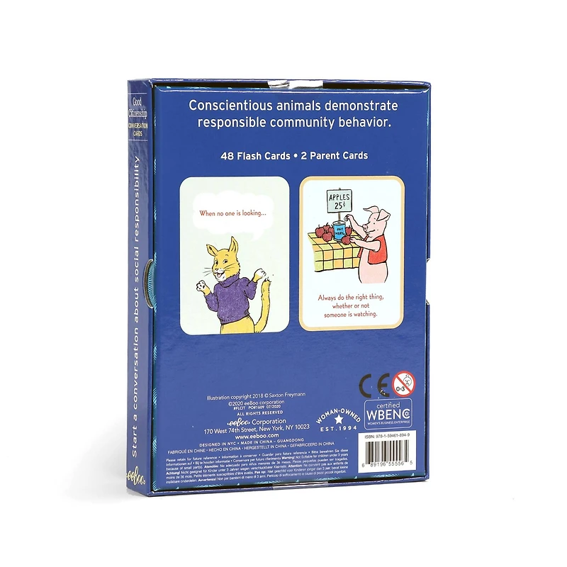 eeBoo Good Citizenship Conversation Flash Cards