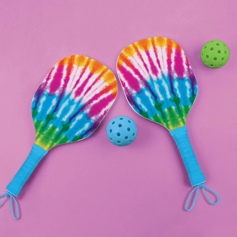 Make It Real 3C4G: Tie Dye Pickleball Set