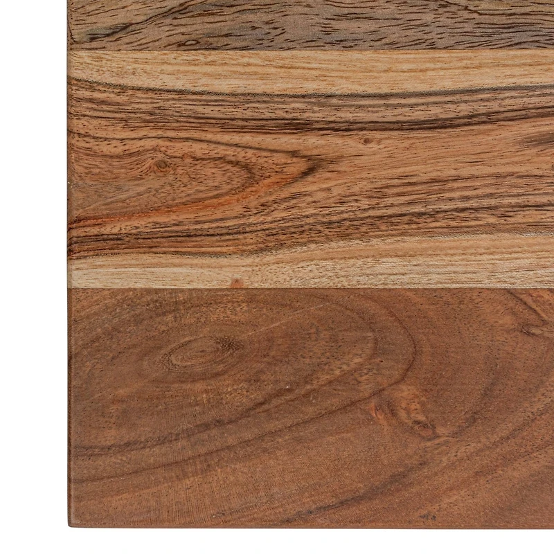 Hello Honey® 16" Natural Acacia & Mango Wood Rectangular Cheese & Cutting Board