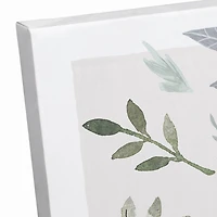 Blue and Green Botanicals 11" x 14" Canvas Wall Art