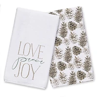 Love, Peace & Joy Tea Towel Set