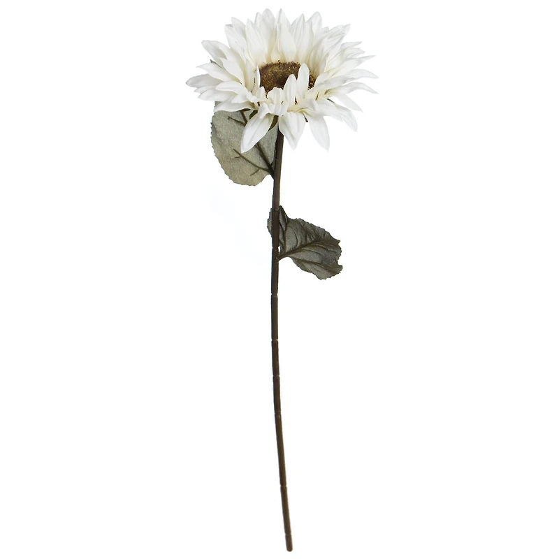 26" White Sunflower Stem by Ashland®