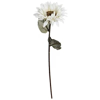 26" White Sunflower Stem by Ashland®