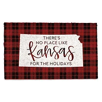 Kansas for the Holidays Doormat