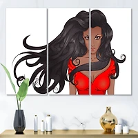 Designart - Portrait of African American Woman XIV
