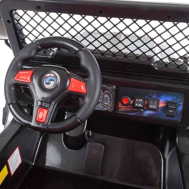 Toy Time Black Battery Powered Ride-On All Terrain Sporty Truck