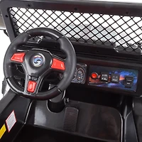 Toy Time Black Battery Powered Ride-On All Terrain Sporty Truck