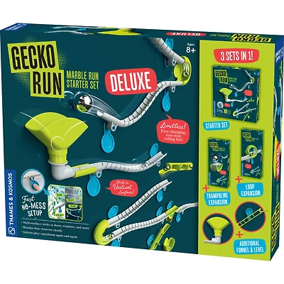 Thames & Kosmos Gecko Run Deluxe Marble Run Starter Set