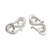 12 Packs: 3 ct. (36 total) Premium Metals Rhodium Closures by Bead Landing™