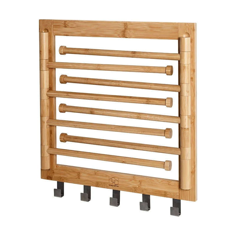Honey Can Do Wall-Mounted Swivel Clothes Drying Rack