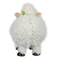 8.25" White Bouncing Sheep Easter Figure