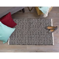 DII® Black Diamond Rug, 2ft. x 3ft.