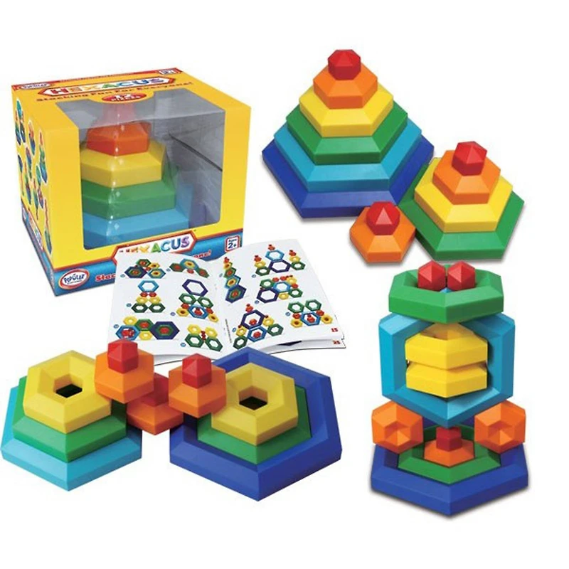 HEXACUS™ Stacking Fun for Everyone!