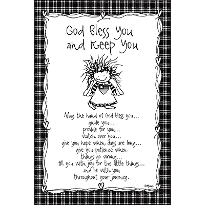 Children of the Inner Light® by Marci Art God Bless You & Keep You Plaque