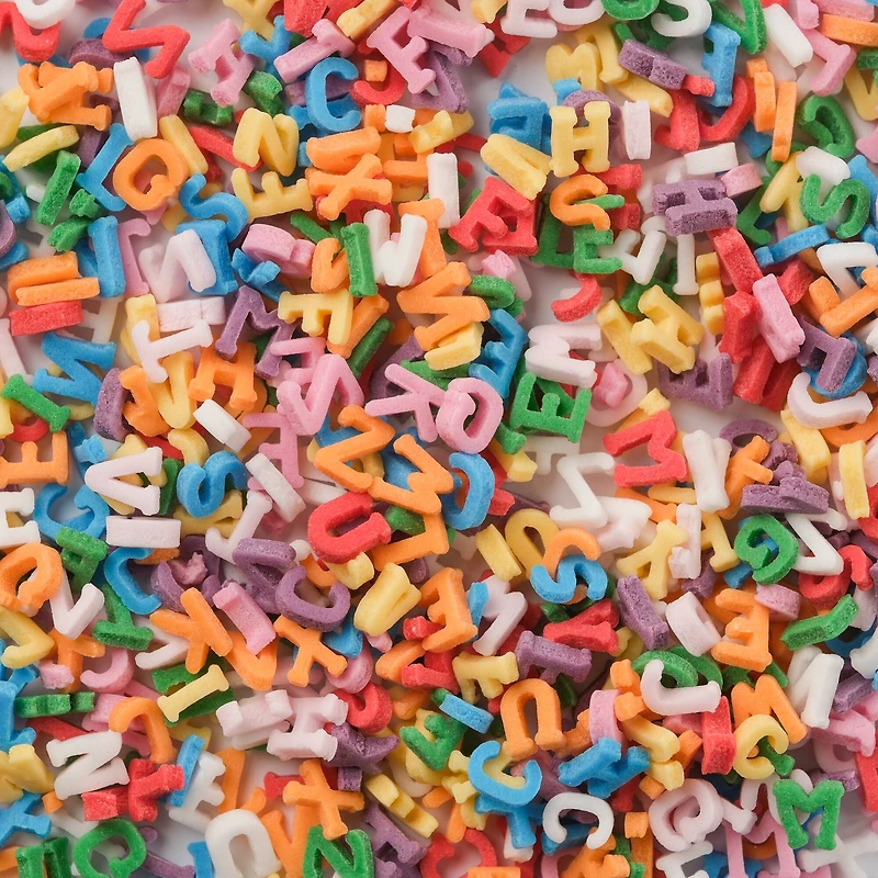 PME Cake Sweet Street® Alphabet Sprinkles