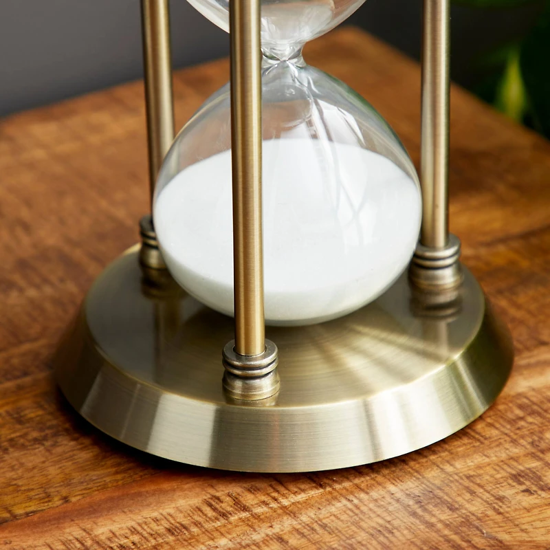 9'' Brass Metal Glam Timer