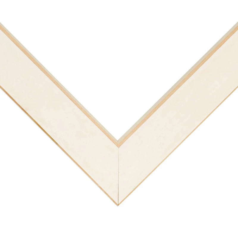 Frame USA Clean Cut Off-White Single Image Picture Frame