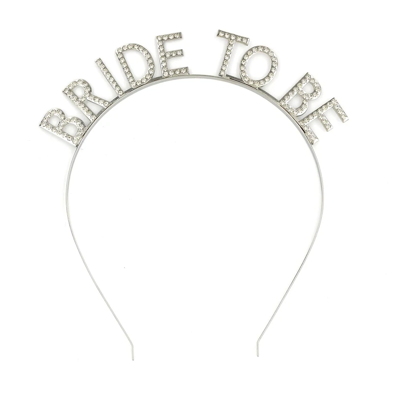 Silver Bride to Be Headband by Celebrate It™