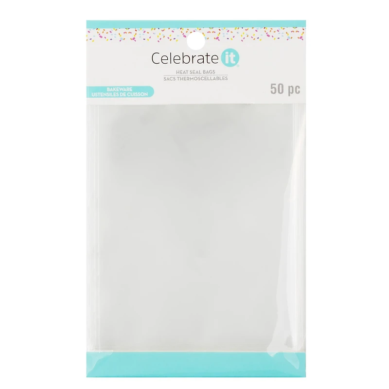 Heat Seal 4" x 6"  Bags by Celebrate It®, 50ct.