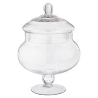 12 Pack: 9" Glass Apothecary Jar by Ashland®
