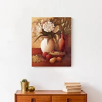 Magnolia Still Life 16" x 20" Canvas Wall Art
