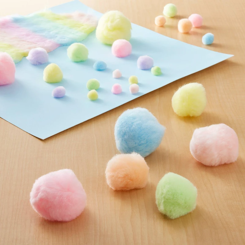 2" Pastel Pom-Poms by Creatology™
