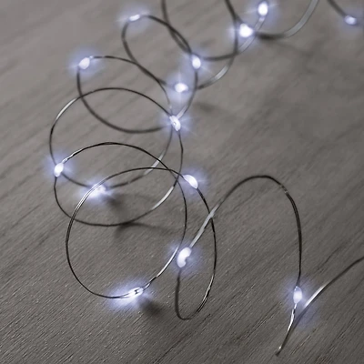 50ct. Purple & White LED String Lights by Ashland®