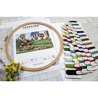 Letistitch Up Up and Away Counted Cross Stitch Kit