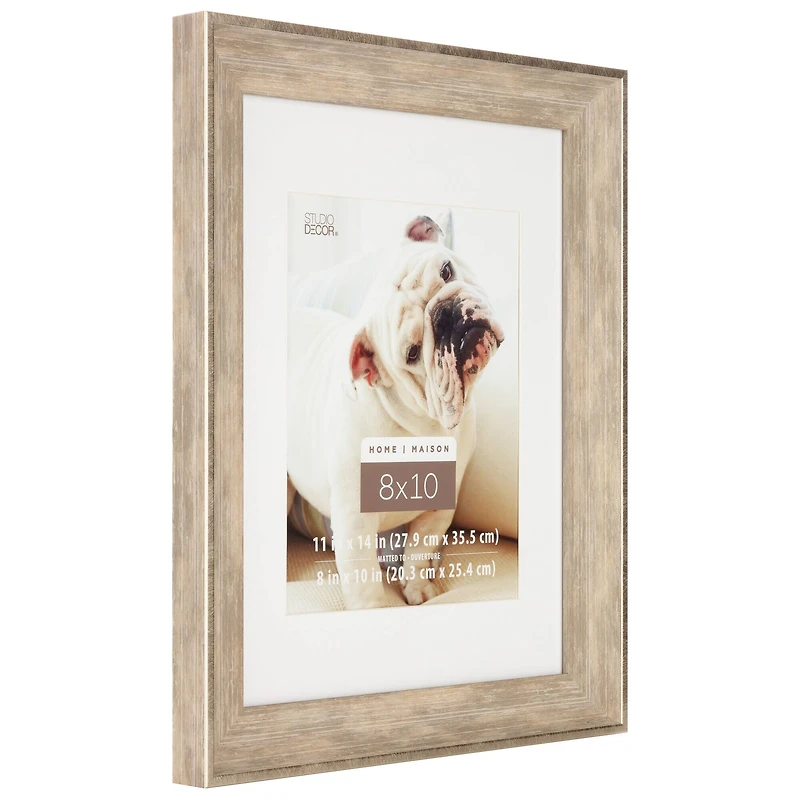 Champagne Frame with Mat by Studio Décor
