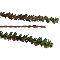 2ft. Unlit Green & Brown Warsaw Twig Artificial Christmas Tree with Burlap Base