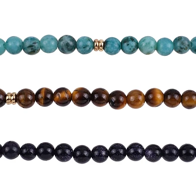 Signature Color Shop Tiger Eye & Jasper Bracelets by Bead Landing™