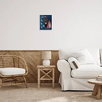 Stupell Industries Labrador & American Flag Framed Giclee Art