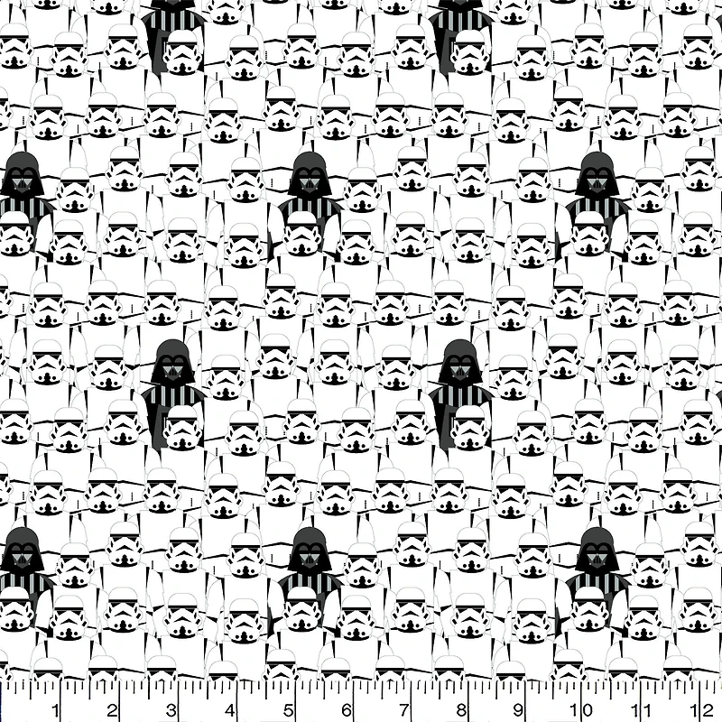 Star Wars™ Stacked Storm Troopers Cotton Fabric