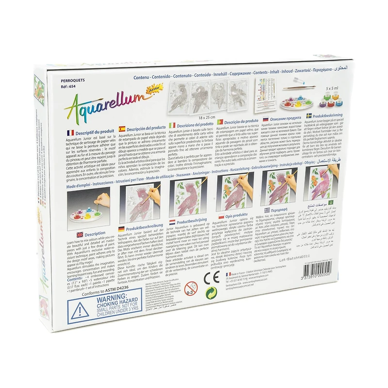 Aquarellum Junior - Parrots