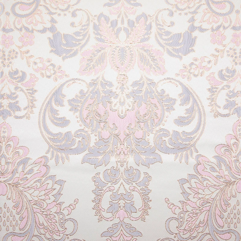 Cosplay by Yaya Han Ivory, Pink & Gold Duchesse Floral Brocade Fabric