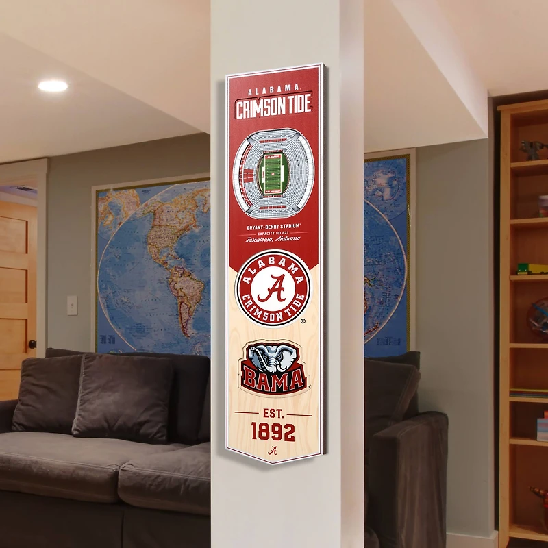 College 3D StadiumView Banner