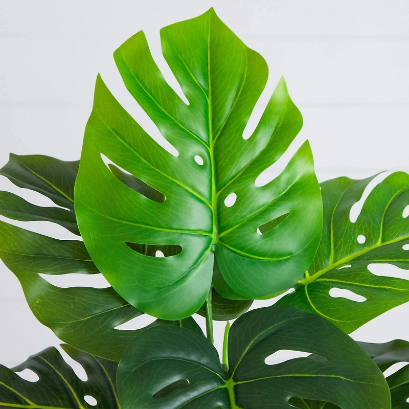 20in. Artificial Swiss Monstera Plant