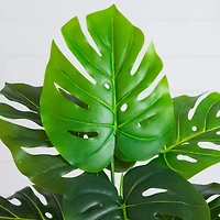 20in. Artificial Swiss Monstera Plant