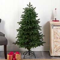 4ft. Pre-Lit South Carolina Fir Artificial Christmas Tree, Clear Lights